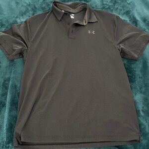 Under Armour Performance Polo - Charcoal Athletic Shirt